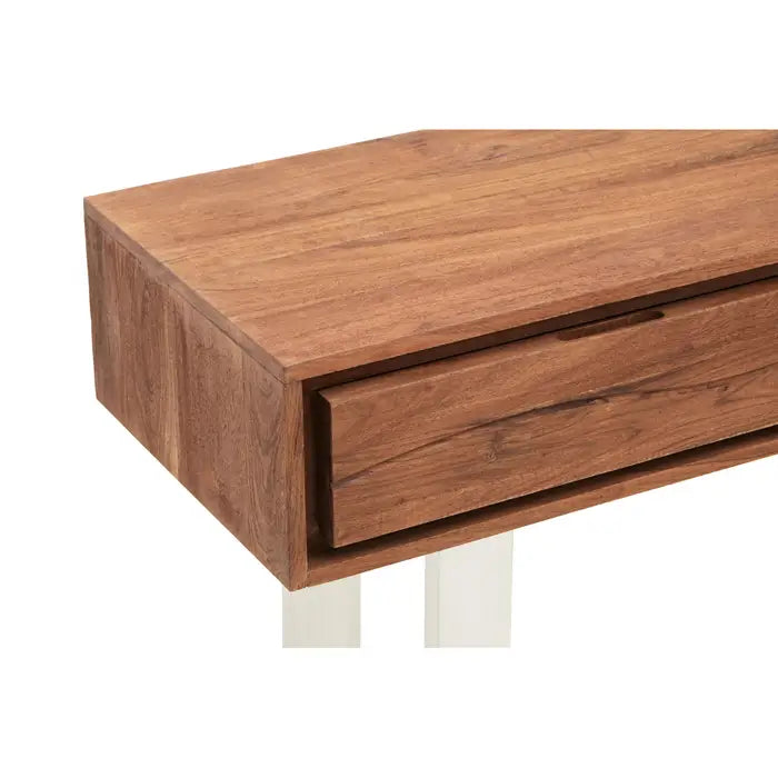 Simla Console Table, Acacia Wood, Brown, 2 Drawer