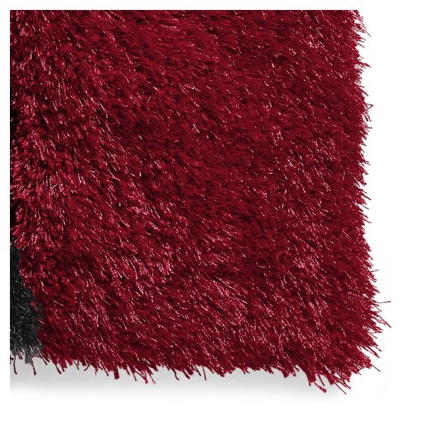 Aria Grey & Red 3D Living Room Rug