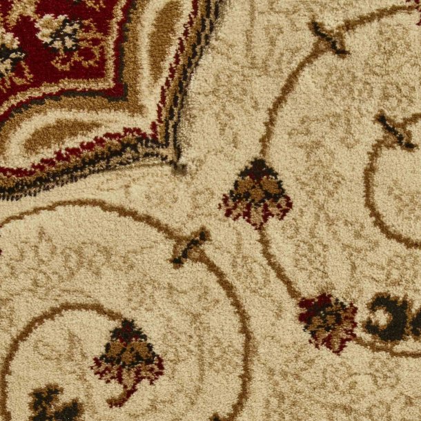 Persian Cream & Red Living Room Rug