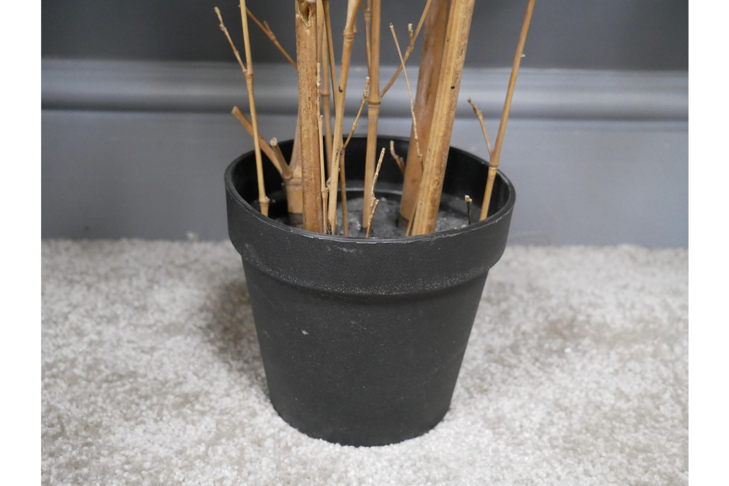 Artificial Bamboo Plant, Pot