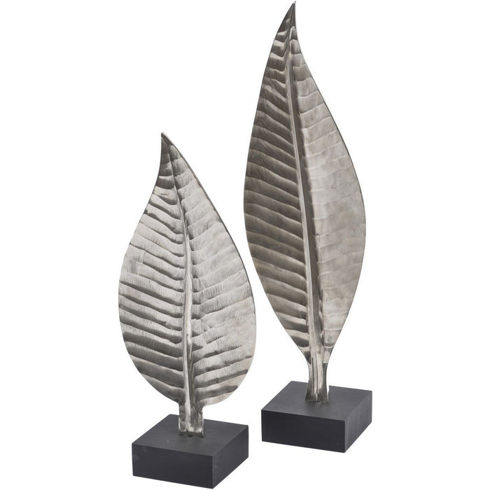 Silver Leaf Sculpture - Small