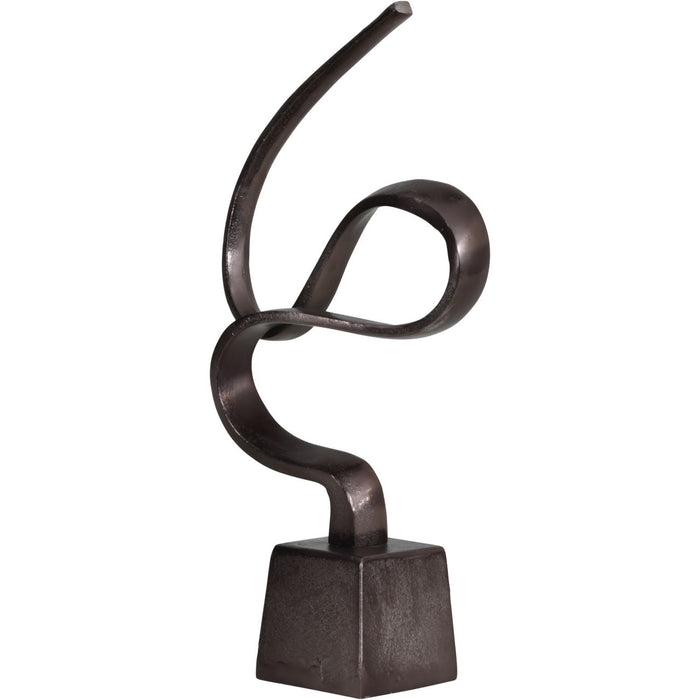 Metal Wellness Sculpture, Bronze