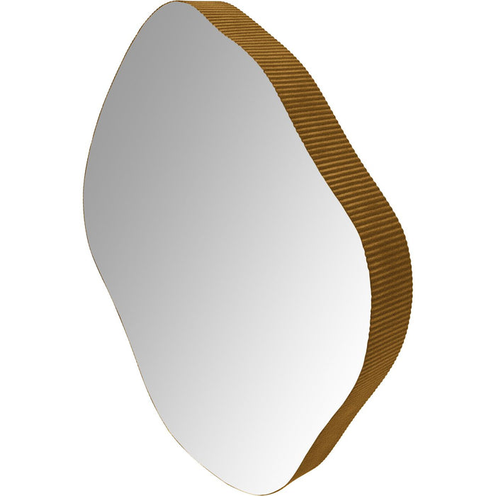 Danielle Round Wall Mirror, Medium, Metal Framed