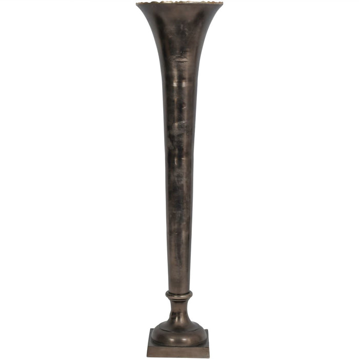 Karin Lava Trumpet Vase, Extra Large, Aluminium, Gold