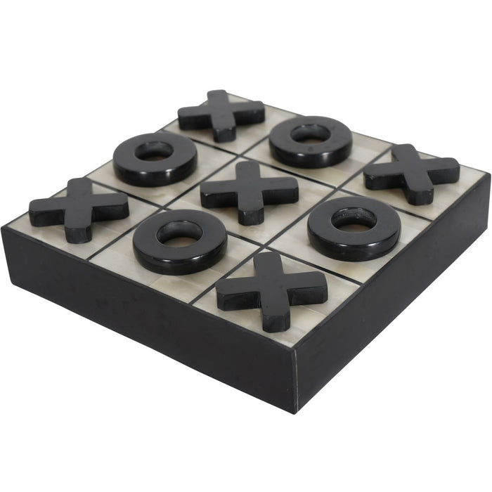 Lucienne Bone Inlay Noughts and Crosses Game