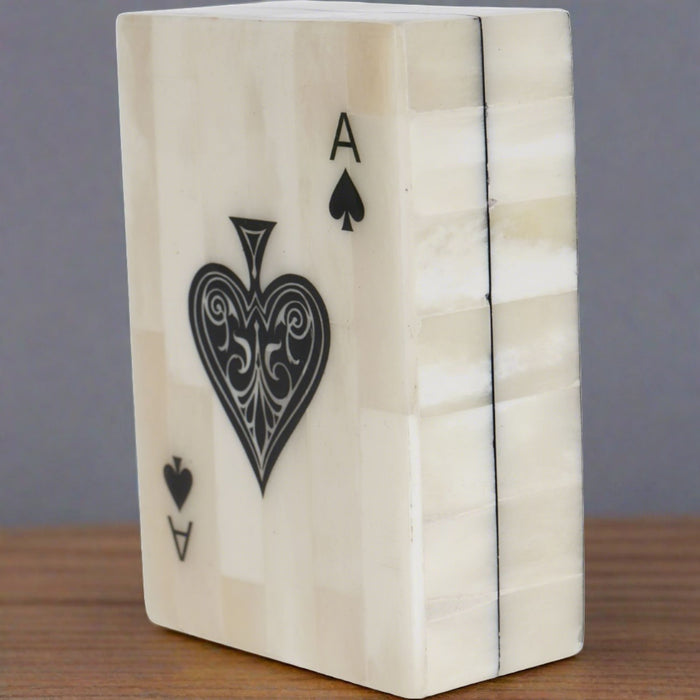 Waltham Bone Inlay Card Box (Due Back In End of August)