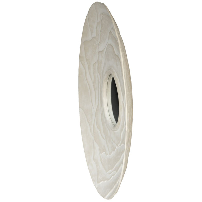 Ecomix Metal Wall Mirror, Large, Round, Cream (Out of Stock)