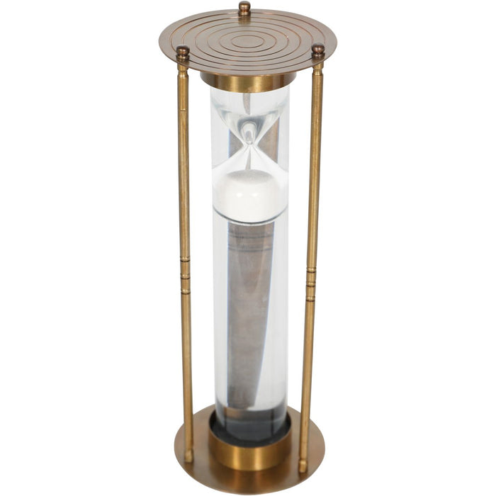 Columbia Antique Brass Sand Timer - Large