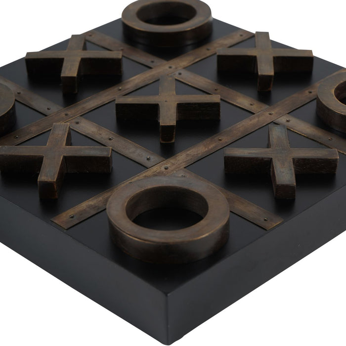 Columbia Wooden Noughts and Crosses Game  (Tic-tac-toe)
