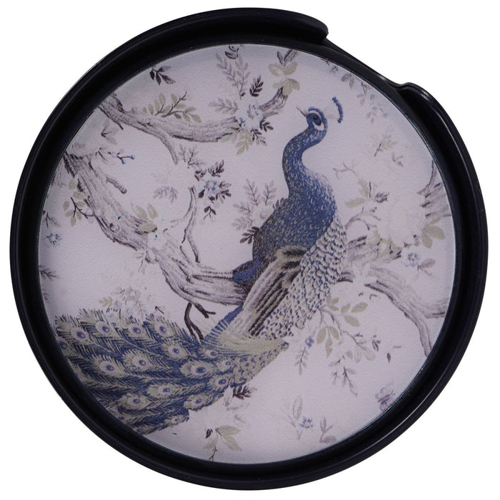 Laura Ashley Coasters In Belvedere Peacock Print - Set Of 4 (Due Back In Early June)