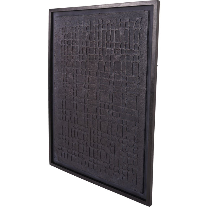 Trenton Black Wall Art Paper Mache 2 - Large