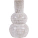 Laura Ashley Stoneware Small Vase, Ceramic, White Lowick