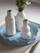 Laura Ashley Stoneware Large Vase, Ceramic, White Lowick