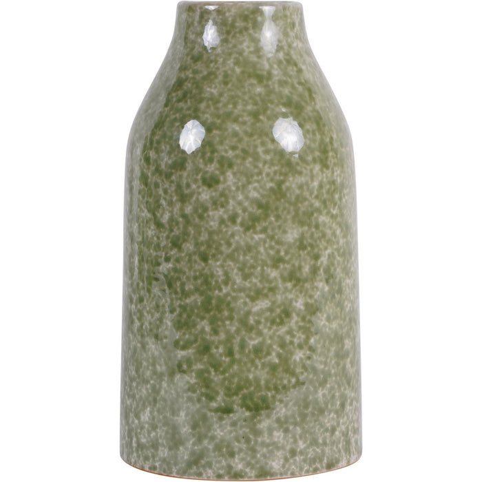 Laura Ashley Medium Vase,  Green Ceramic, Laneham, Stoneware, Due In 29/05/2024