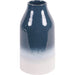 Laura Ashley Medium Blue Vase, Laneham, Stoneware