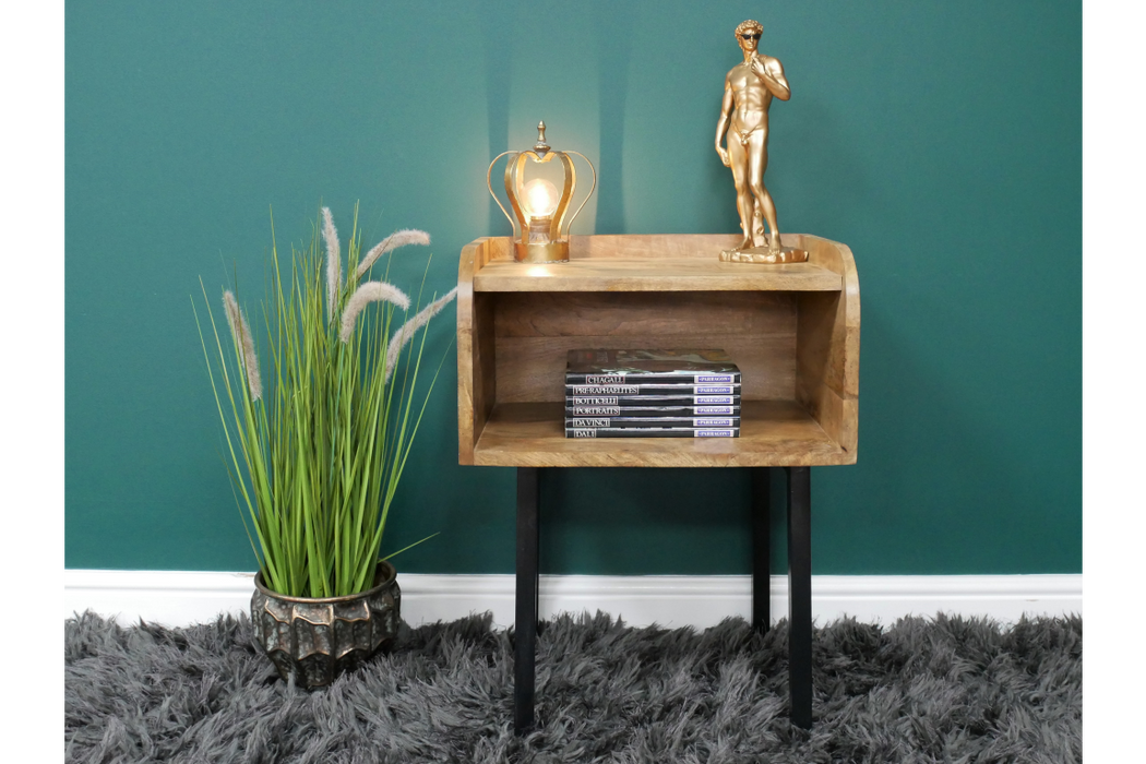 Classic Wooden Bedside Cabinet