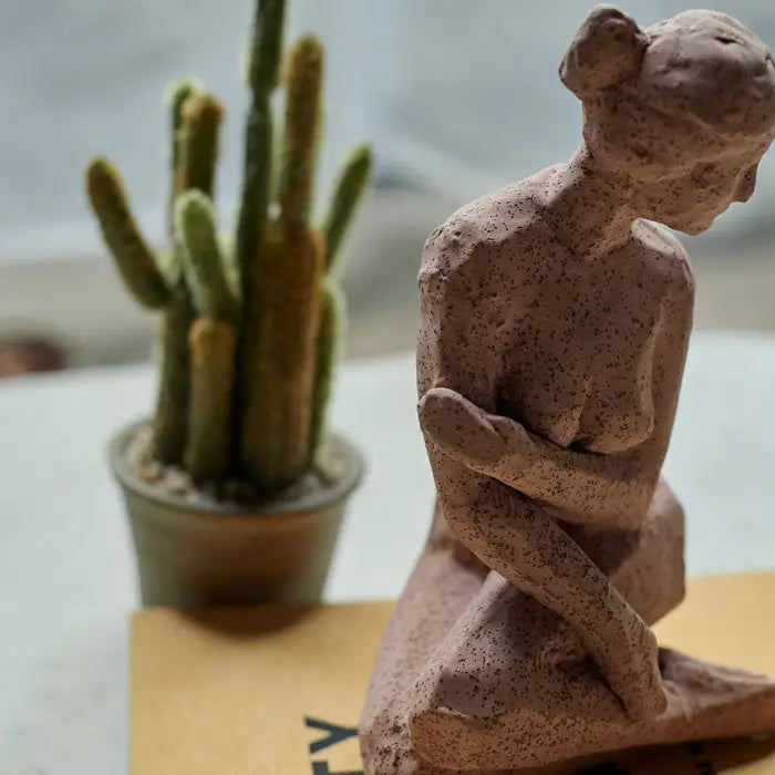 Xenia Female Sculpture, Terracotta, Stoneware