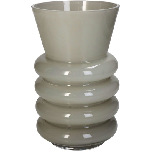 Hanne Glass Vase, Curved Design