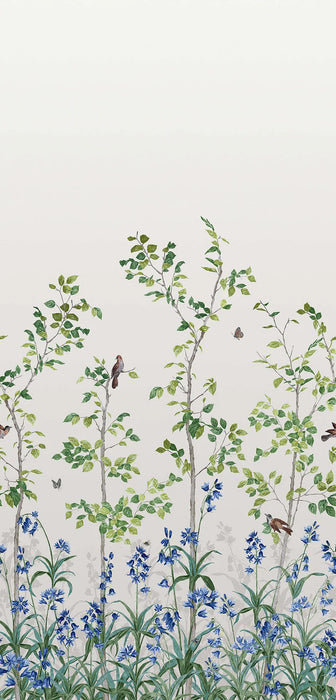 Little Greene Wallpaper - Bird & Bluebell