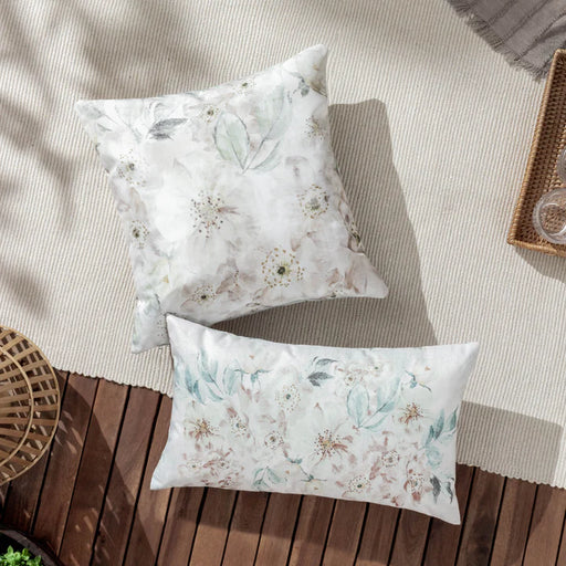 Waterproof Outdoor Cushion, Canina Rectangular Design, Off White