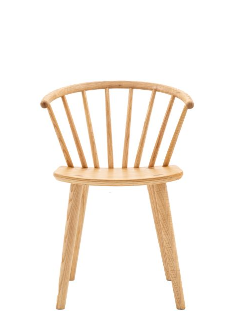 Worthington Dining Chairs, Natural Oak - Set of 2