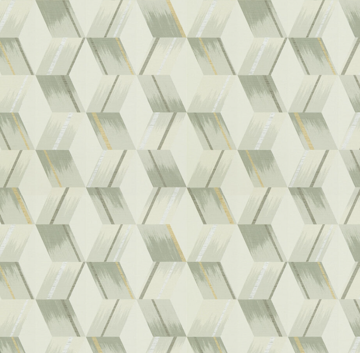 Zoffany Wallpaper - Rhombi - Empire Grey