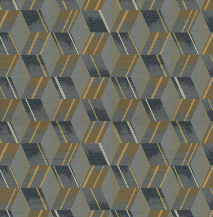 Zoffany Wallpaper - Rhombi - Anthracite