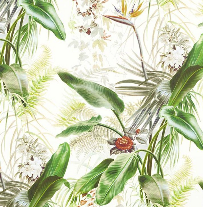 Zoffany Wallpaper - Kensington Walk- Paradise Row - Evergreen