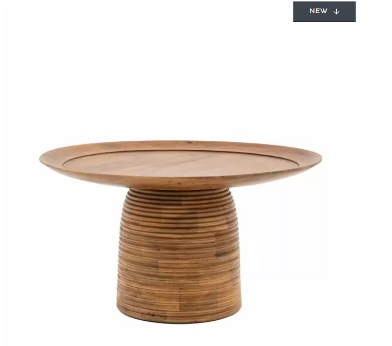 Belmonte Coffee Table, Natural, Solid Mango Wood, Due back In  26/04/2024