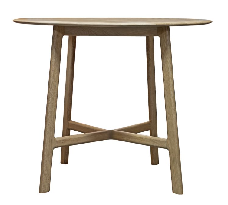 Naples Dining Table, Solid Oak, Round