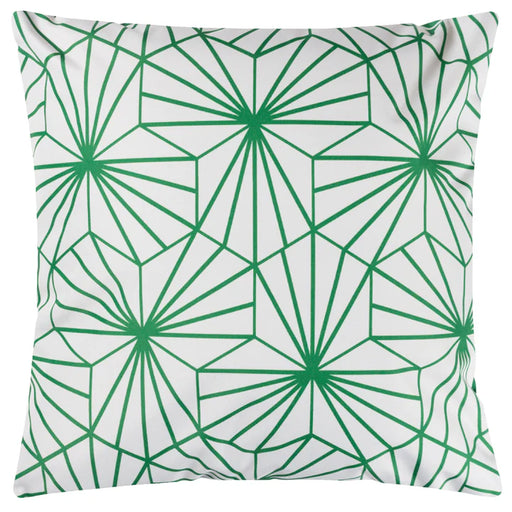 Waterproof Outdoor Cushion, Hexa Design, Green