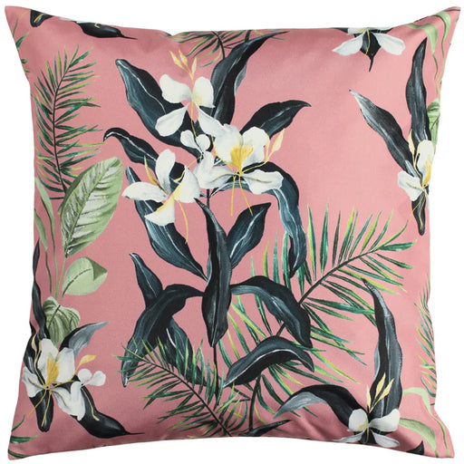 Waterproof Outdoor Cushion, Honolulu Design, Pink