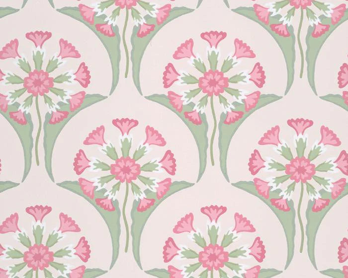 Little Greene Wallpaper - Hencroft Pink Primula