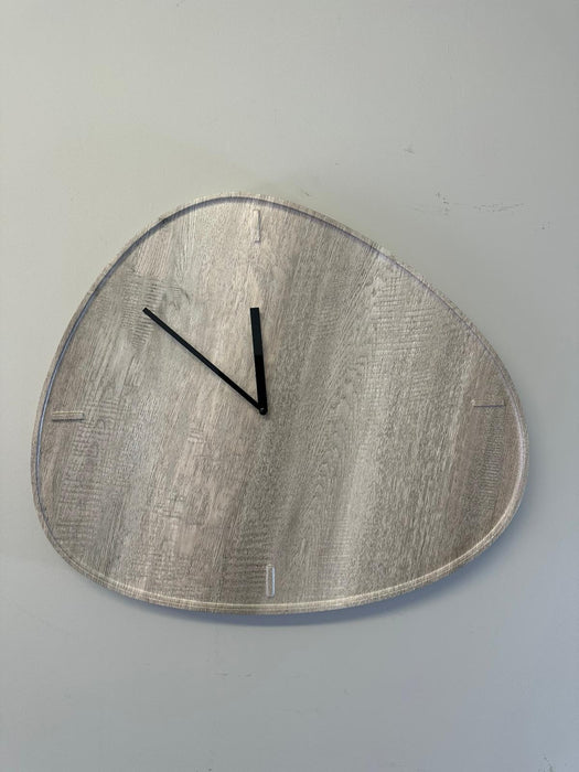Merano Grey Oak Wall Clock