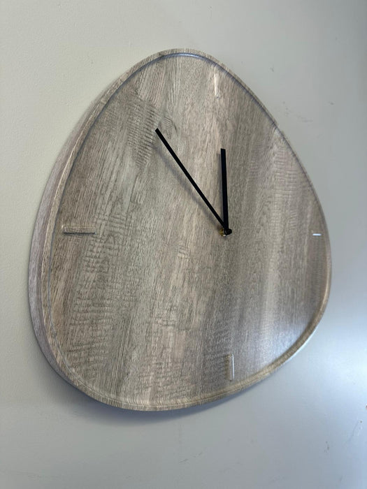 Merano Grey Oak Wall Clock