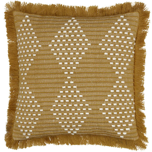 Waterproof Outdoor/Indoor Woven Cushion, Kadie Design, Gold
