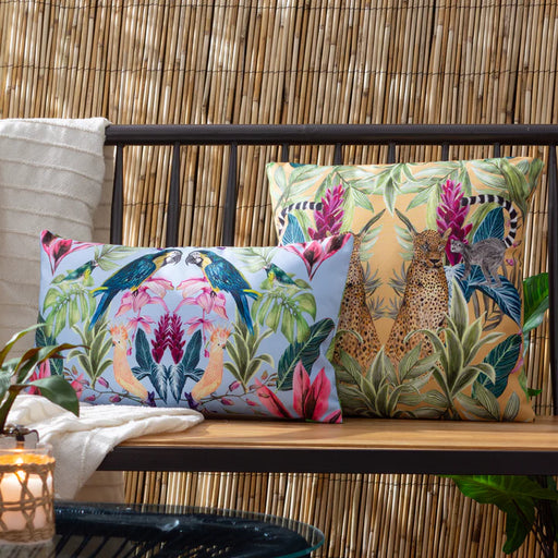 Waterproof Outdoor Cushion, Kali Leopards Design, Multicolour
