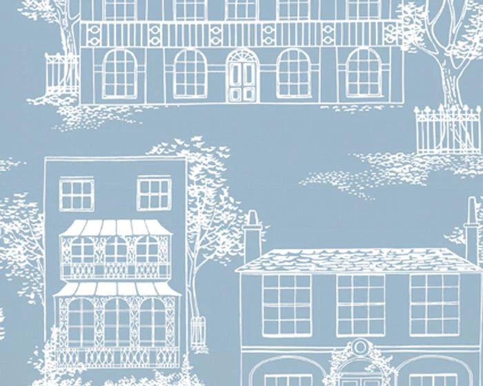 Little Greene Wallpaper - Hampstead James Blue
