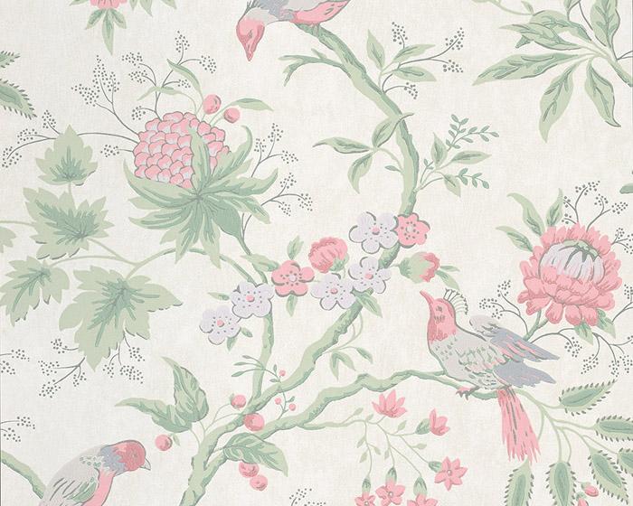 Little Greene Wallpaper -  Brooke House Linen