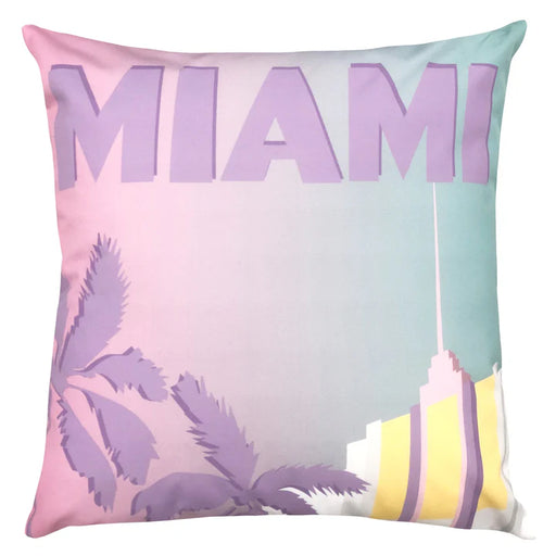 Waterproof Outdoor Cushion, Miami Design, Multi