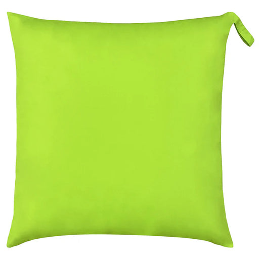 Waterproof Outdoor Cushion, Plain Neon Large 70cm Design, Lime