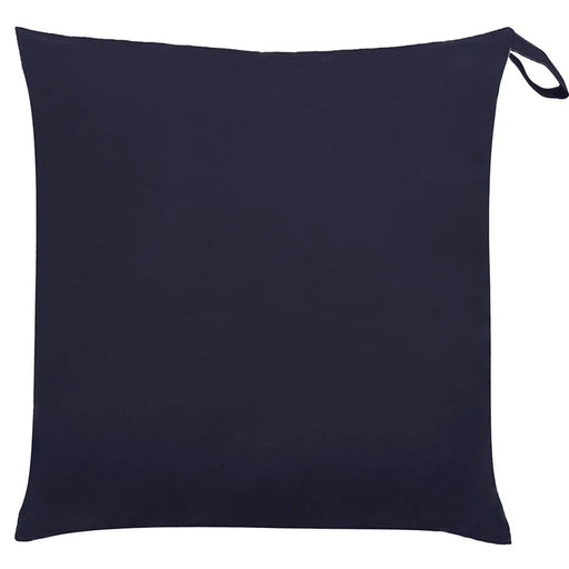 Waterproof Outdoor Cushion, Plain Neon Large 70cm Design, Navy