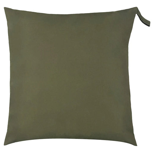 Waterproof Outdoor Cushion, Plain Neon Large 70cm Design, Olive