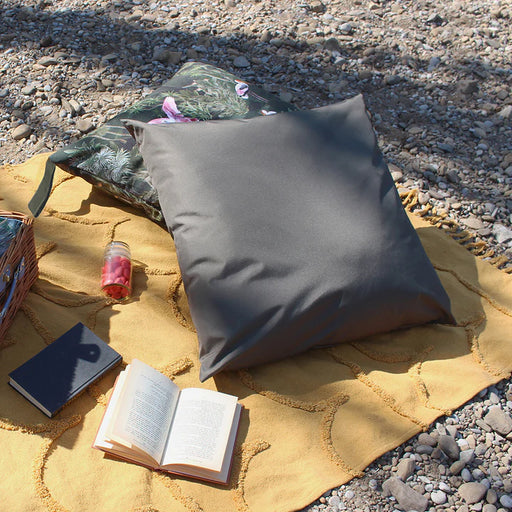 Waterproof Outdoor Cushion, Plain Neon Large 70cm Design, Olive