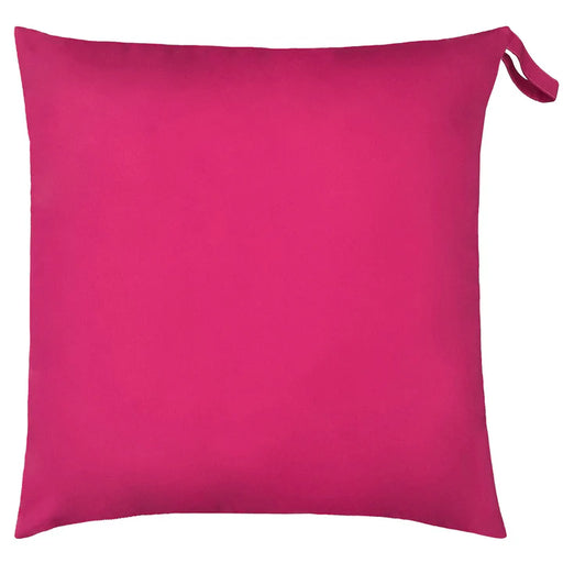 Waterproof Outdoor Cushion, Plain Neon Large 70cm Design, Pink