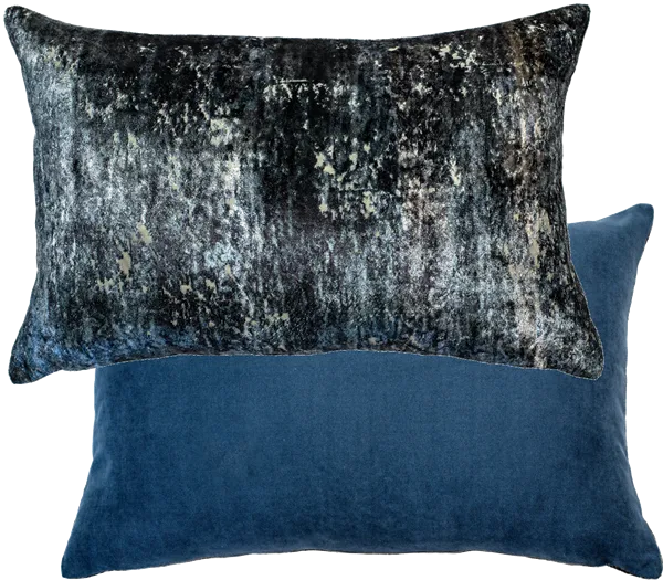 Brienne Chair & Sofa Cushion - Blue - 35 x 55cm