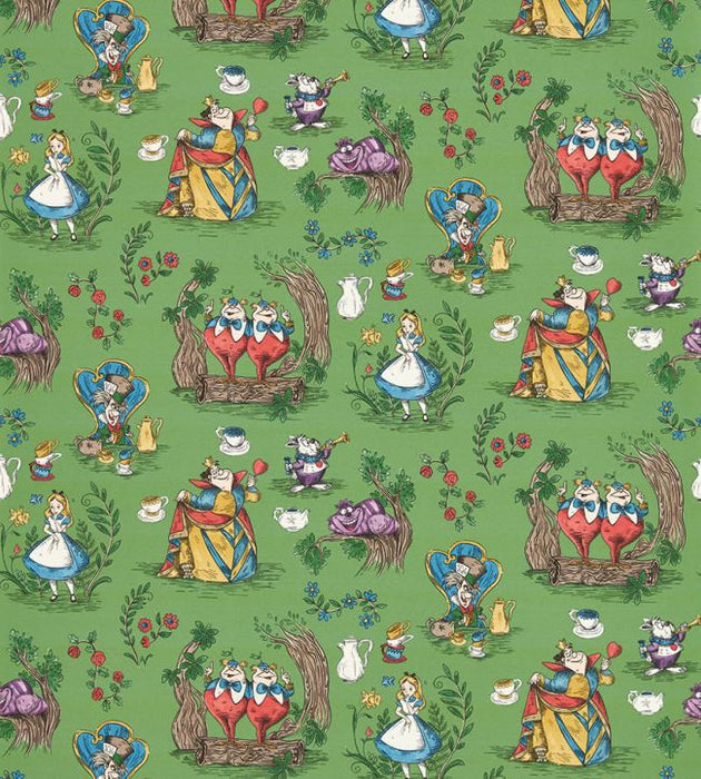 Alice in Wonderland Wallpaper by Sanderson