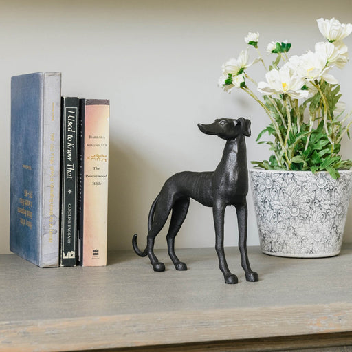 Aluminium Sculptures, Black, Standing Dog