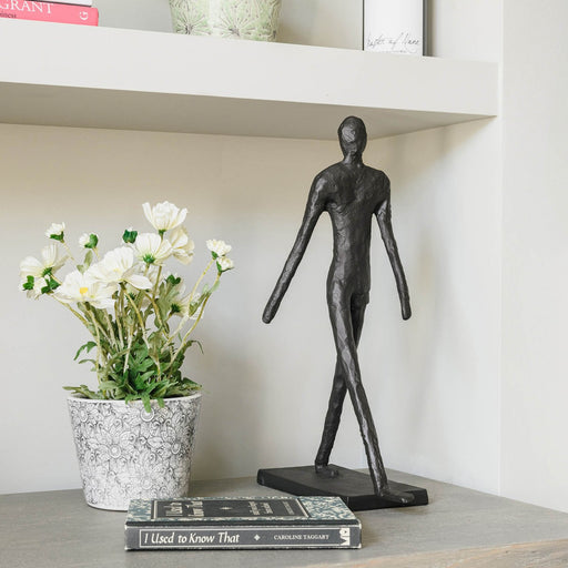 Aluminium Sculptures, Black, Standing Statue