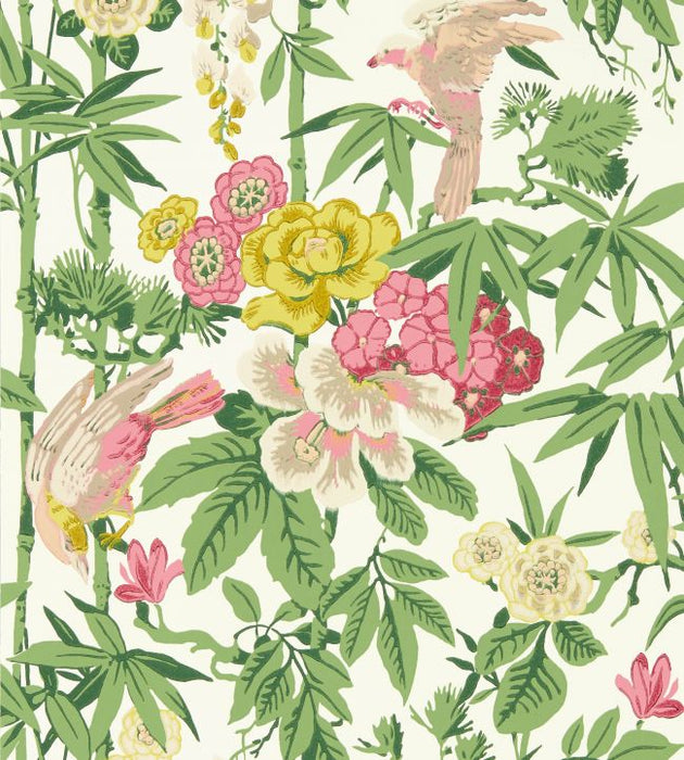 Bamboo & Birds Wallpaper by Sanderson